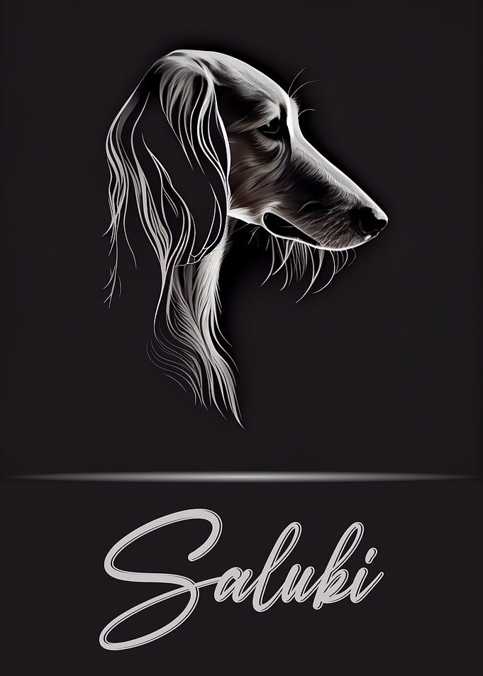 Saluki Portrait