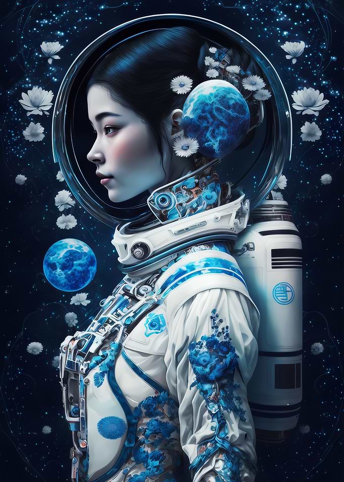 Porcelain Astronaut