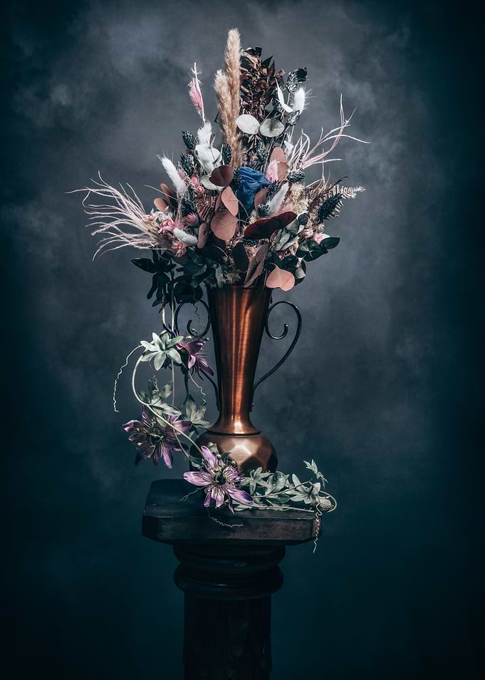 Dried flower Blue Bayou
