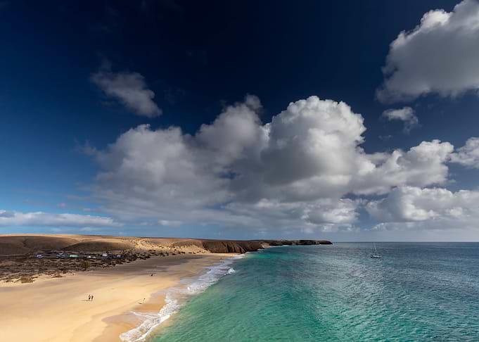 Volcanic island Lanzarote