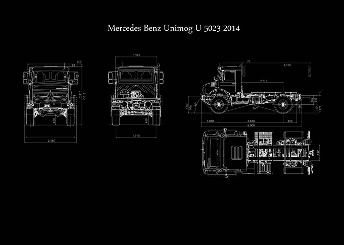 Mercedes Benz Unimog U 502