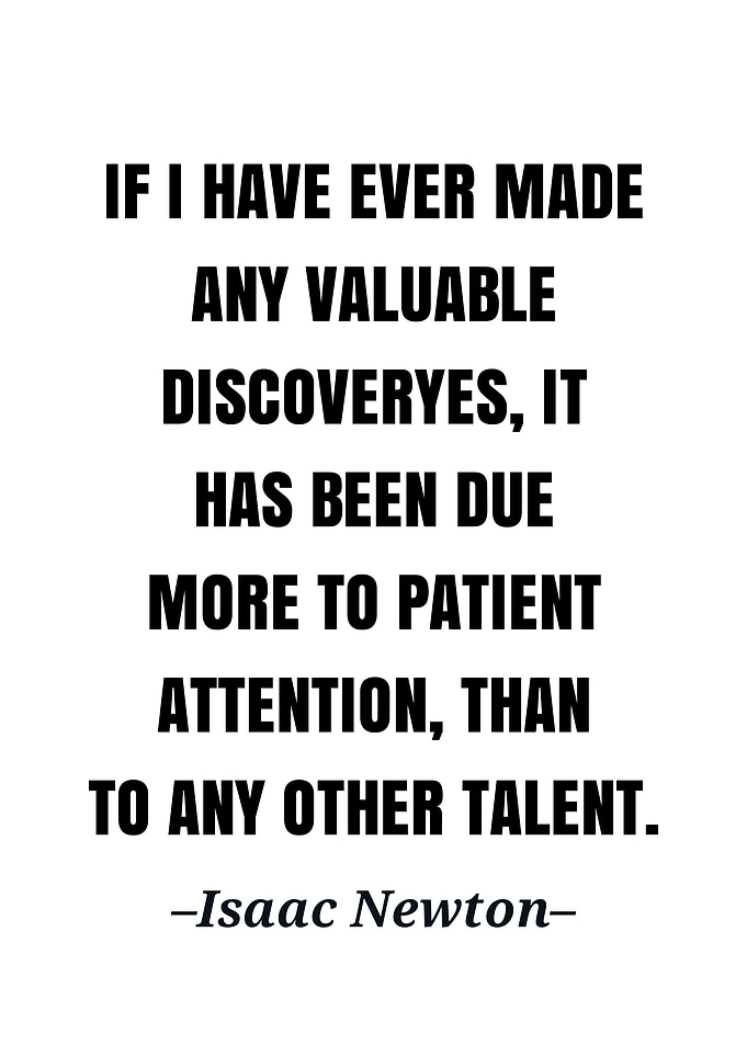 Isaac Newton quote
