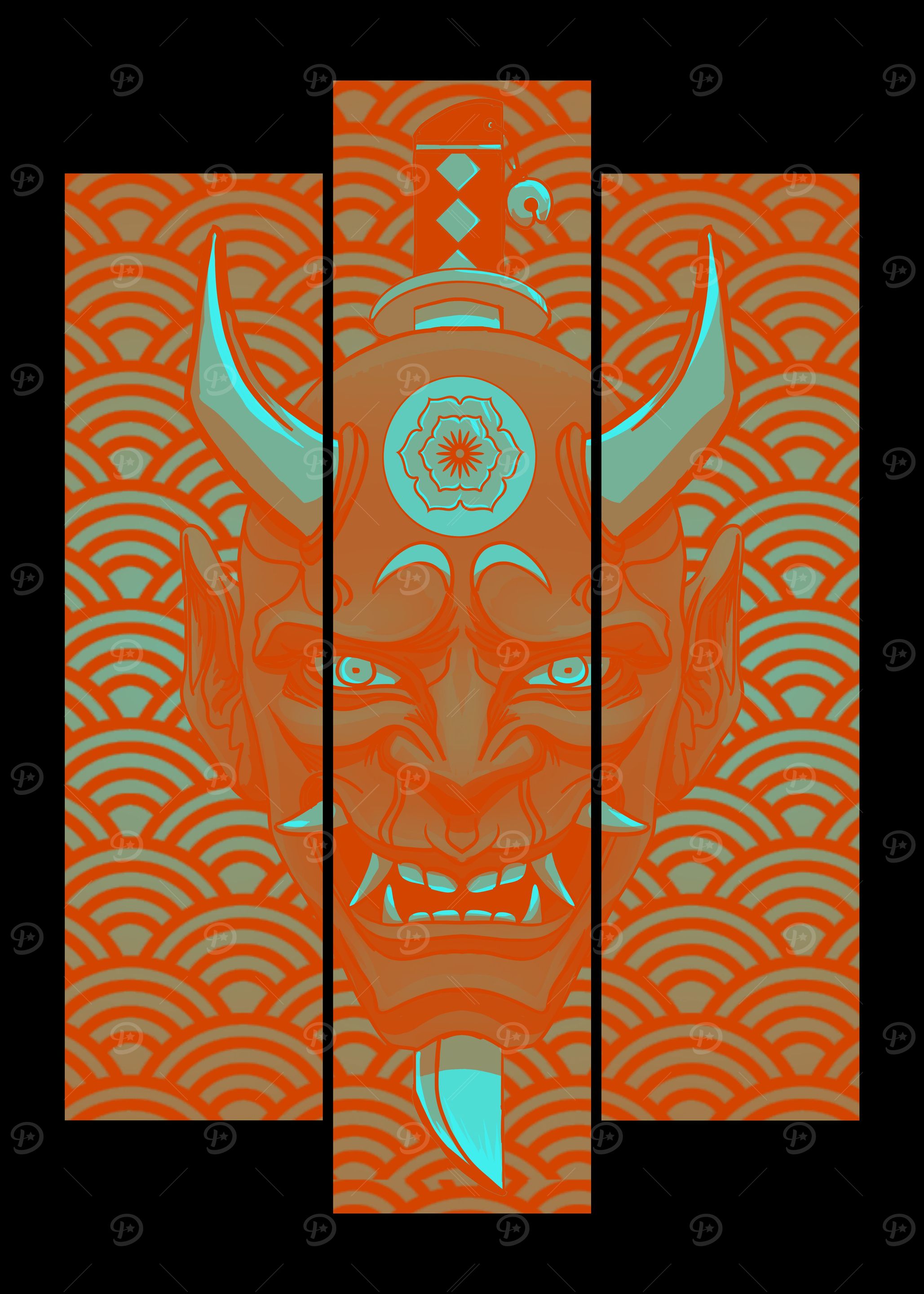 Japanese Hannya Mask