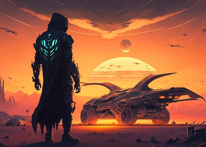 Cyber Reaper at Space