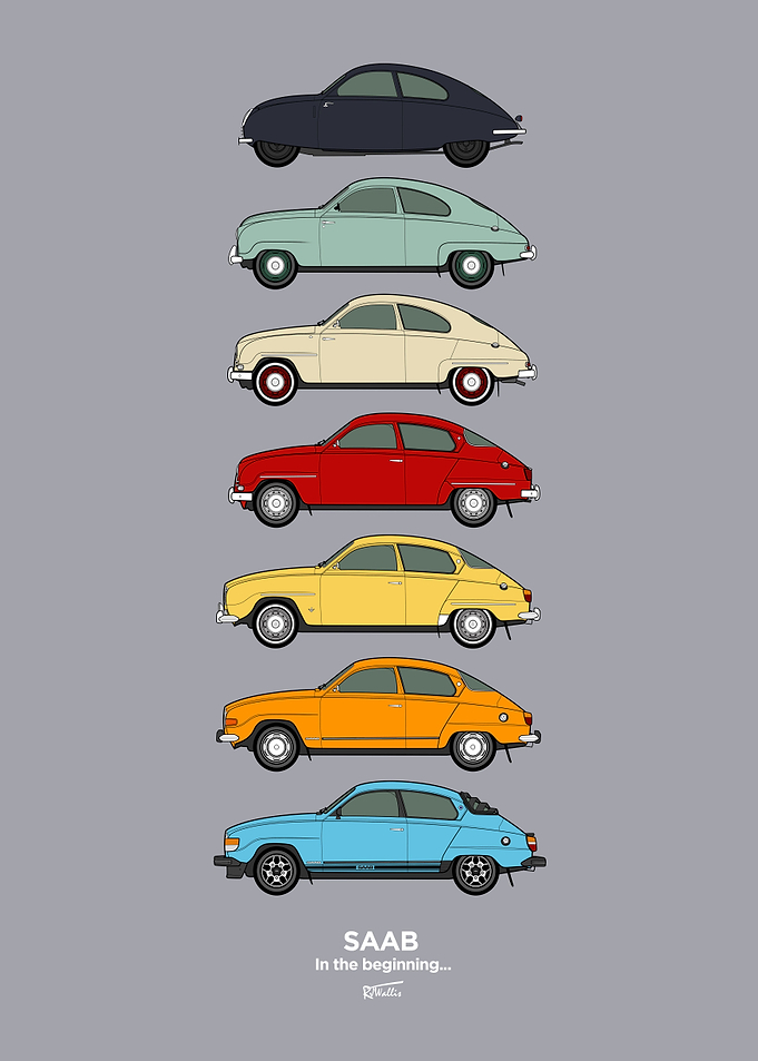 Saab 92 to 96 collection