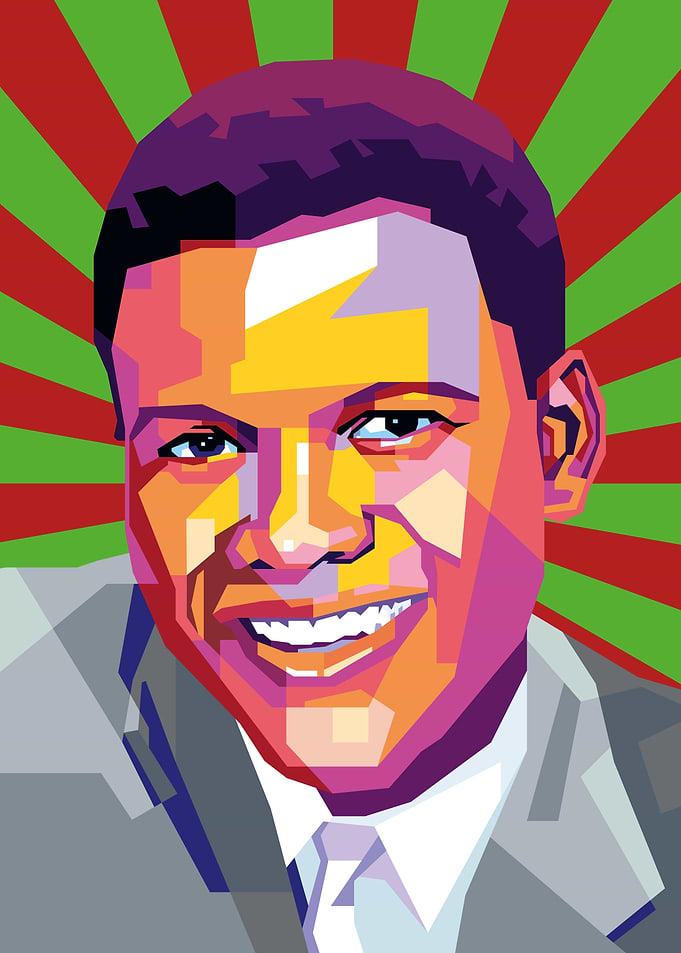 Sidney Poitier Pop Art