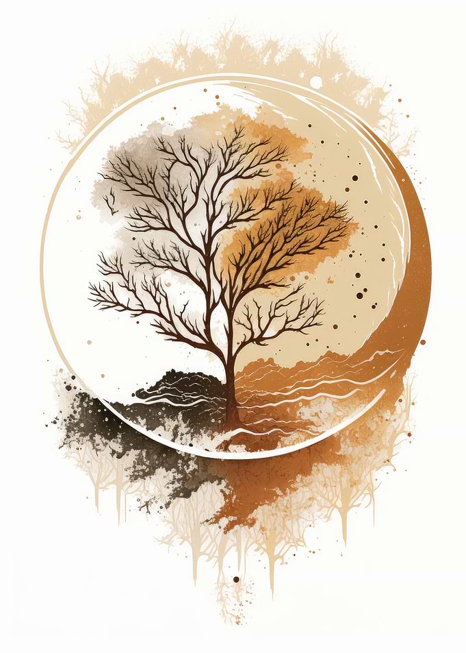 Tree Minimalistic Modern