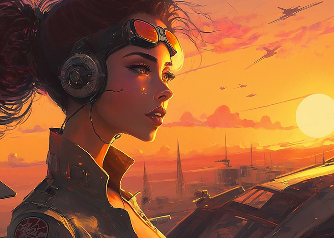Cyber Women at Space