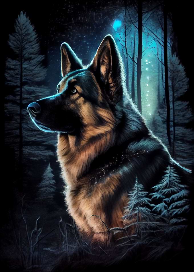German Shepherd Animal
