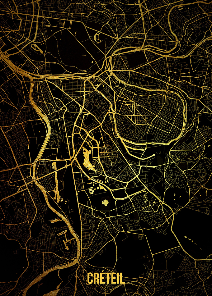 Creteil gold map