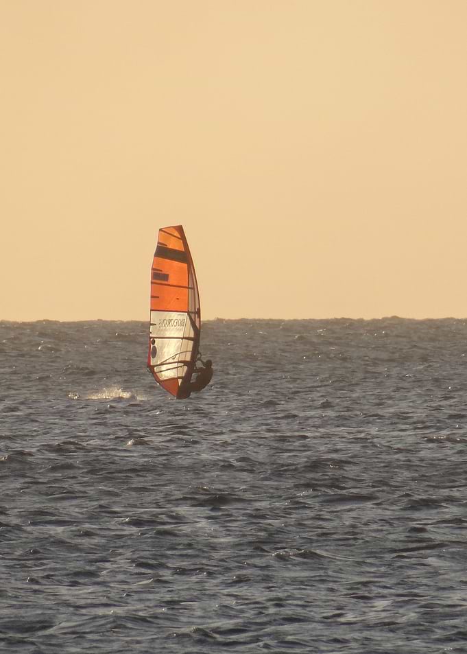 Windsurfing the waters
