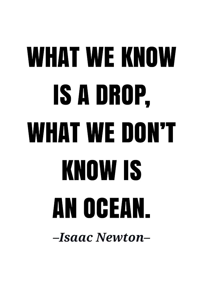 Isaac Newton quote