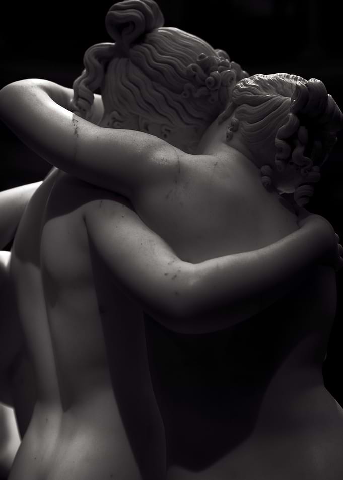 Friendship embrace