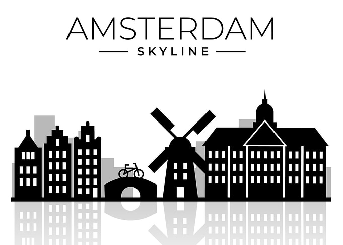 Amsterdam Skyline