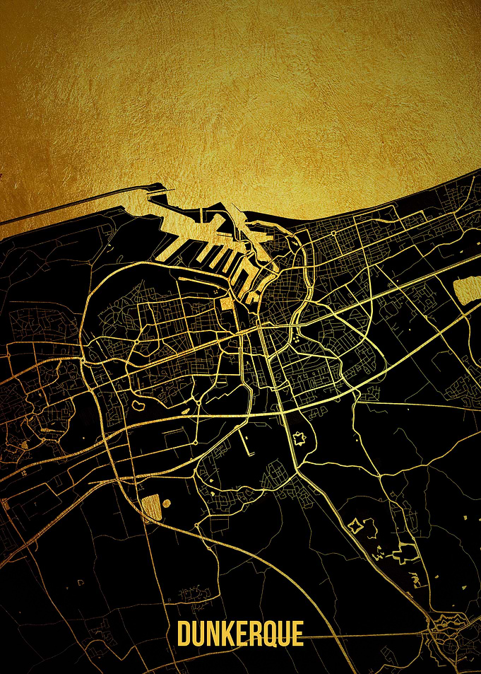 Dunkerque gold map