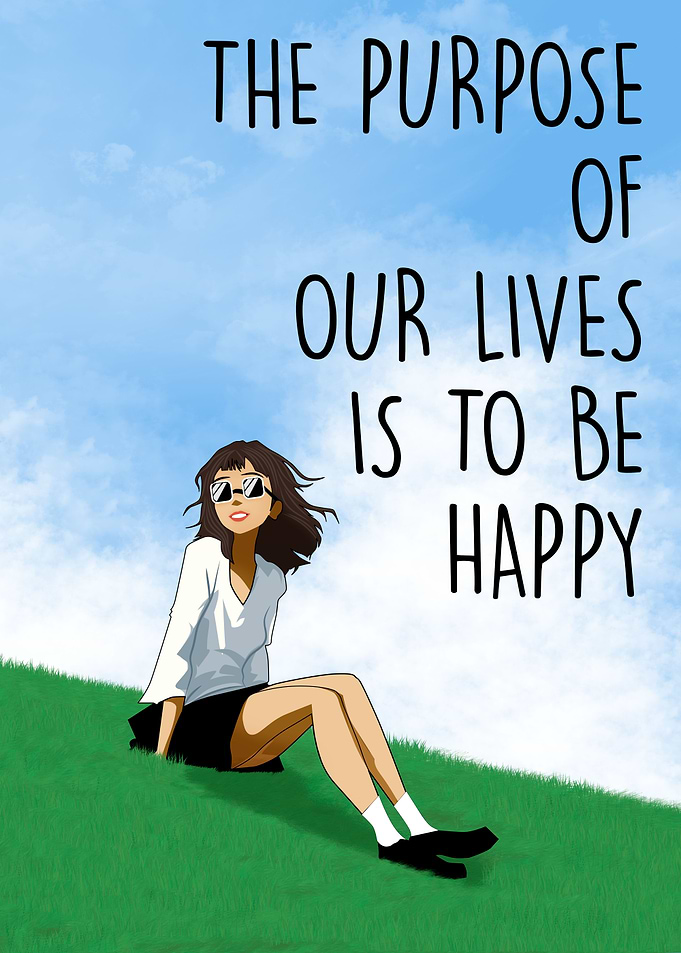 happy is the purpose