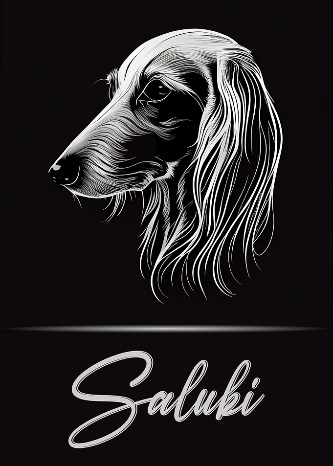 Elegant Saluki