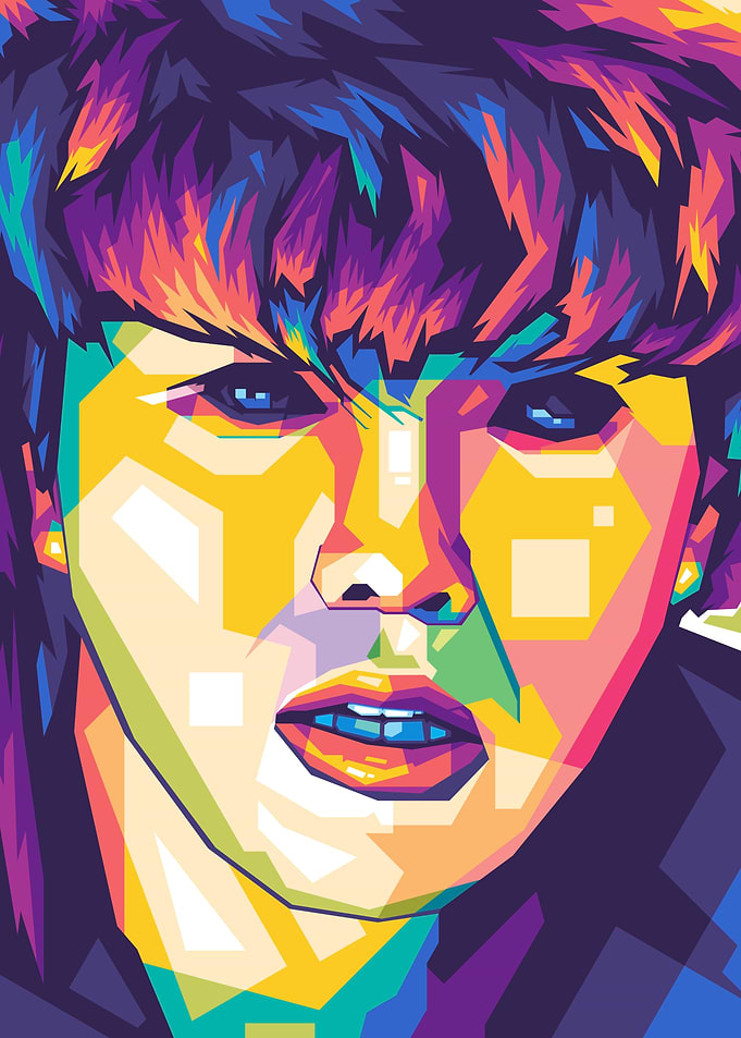 Art Korean WPAP Popart