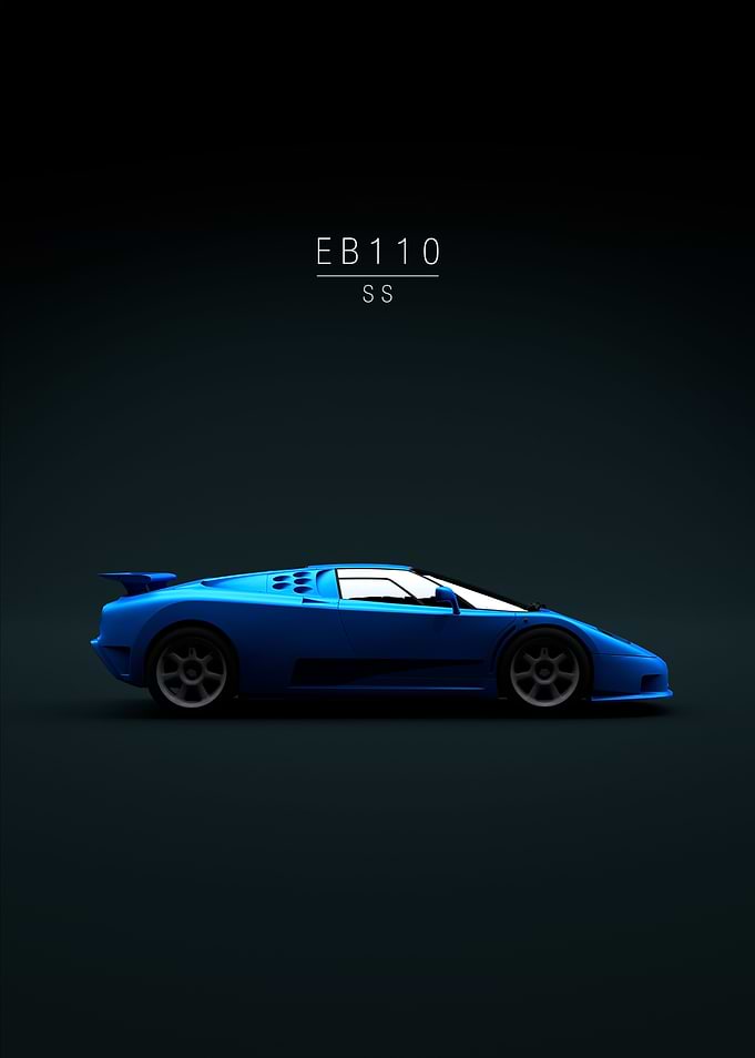 1992 Bugatti EB110 SS