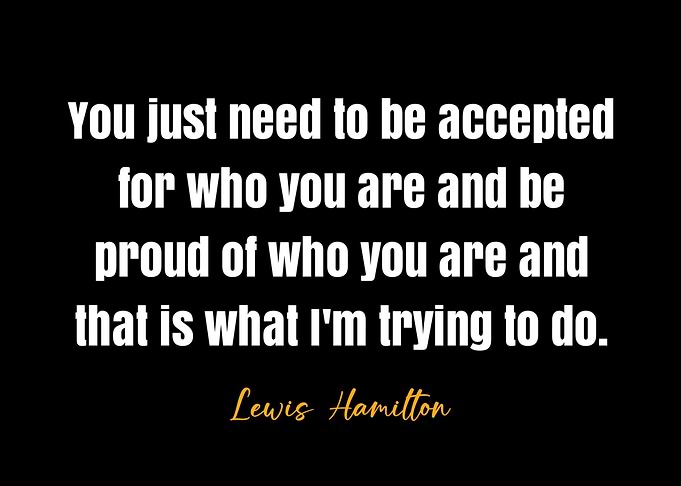 Lewis Hamilton Quote
