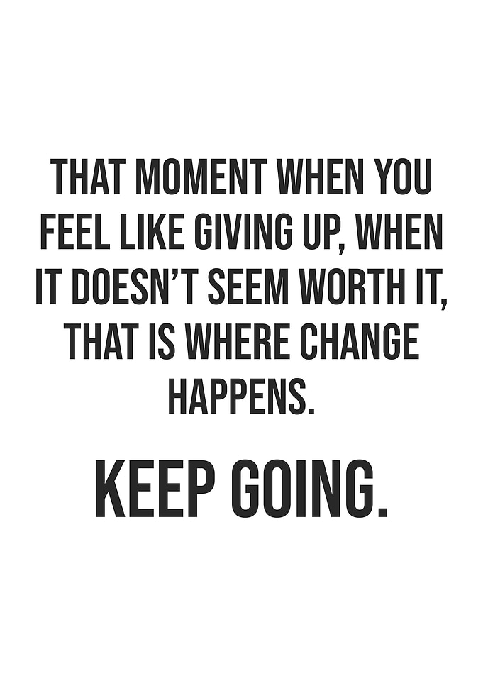 Keep Going