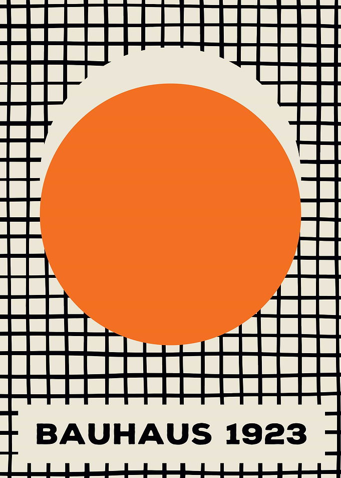 Bauhaus 1923 Poster