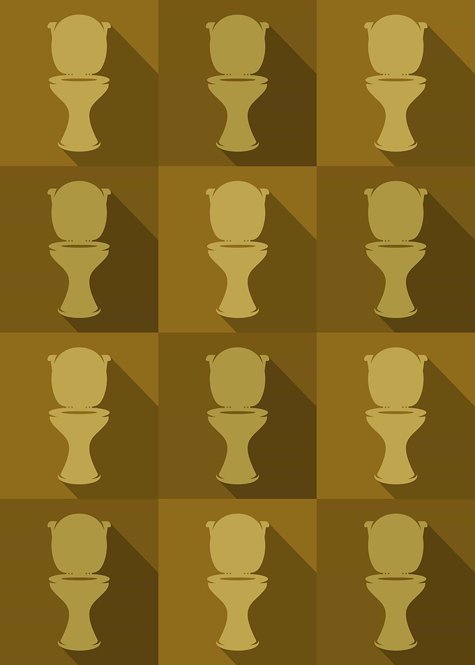 Toilet Icons Pop Art