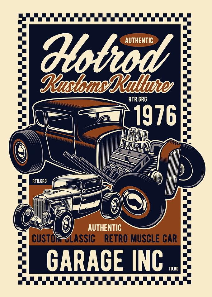 Hot rod Super Car