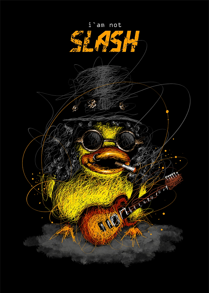 pathetic rocker duck