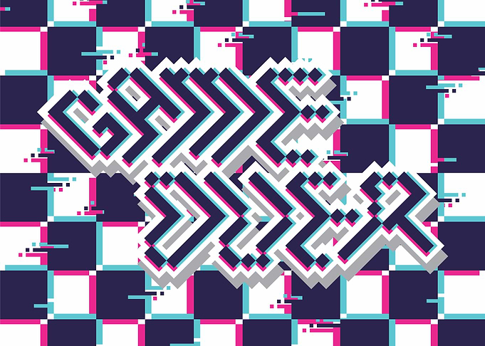 GAME OVER GLITCH STYLE