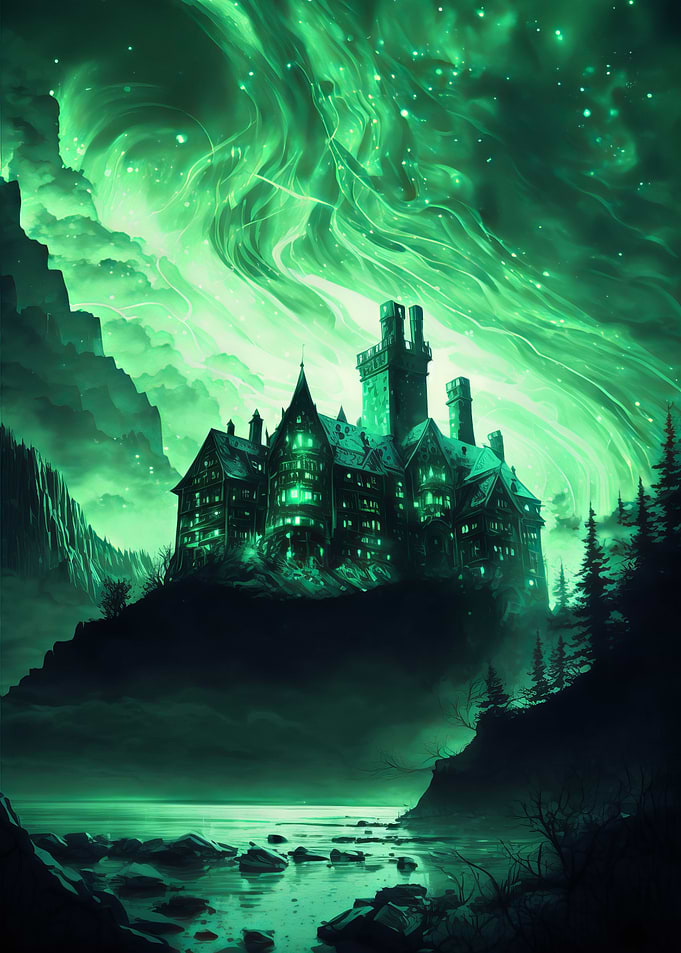Castle of Green Auroras