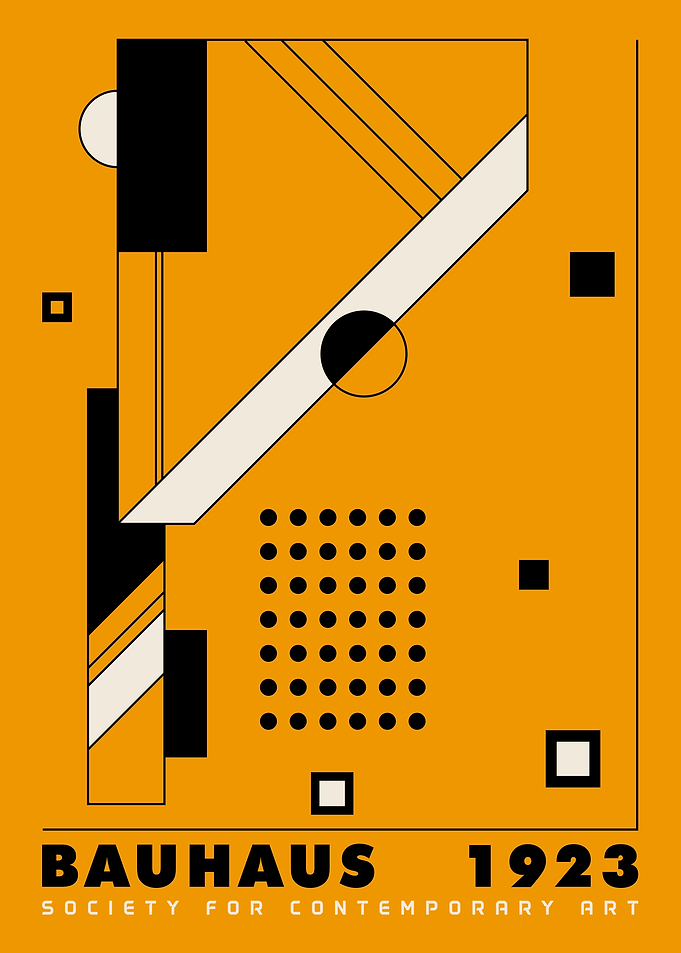 Yellow Bauhaus 1923