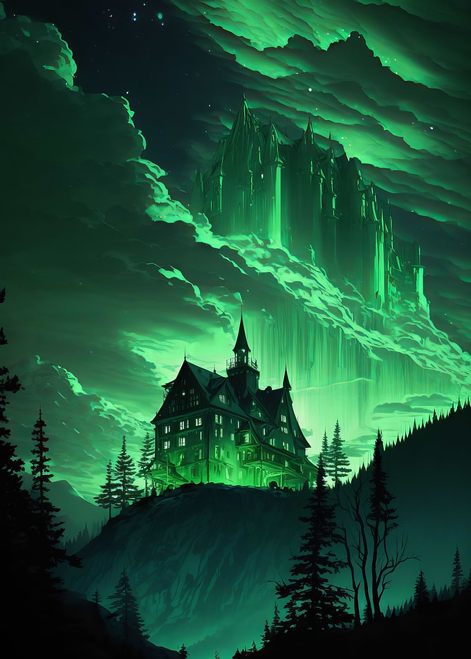 Castle of Green Auroras