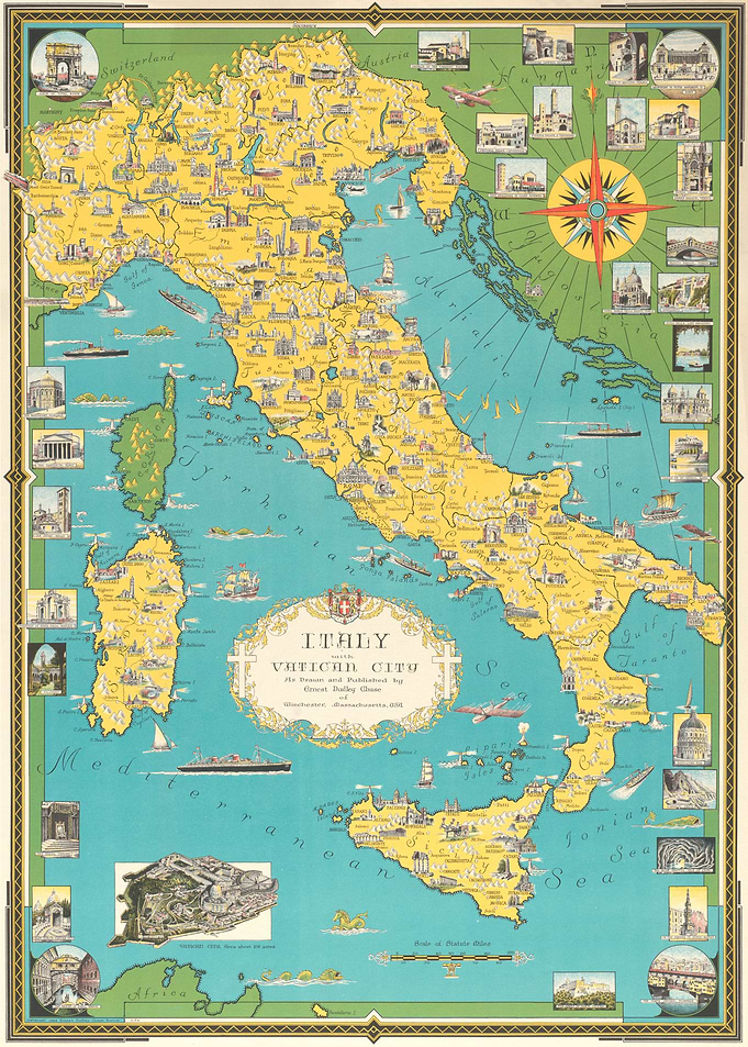 Map of Italy