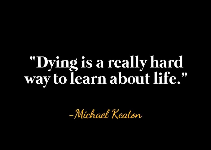 Michael Keaton Quote