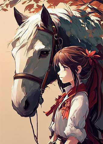Horse Anime