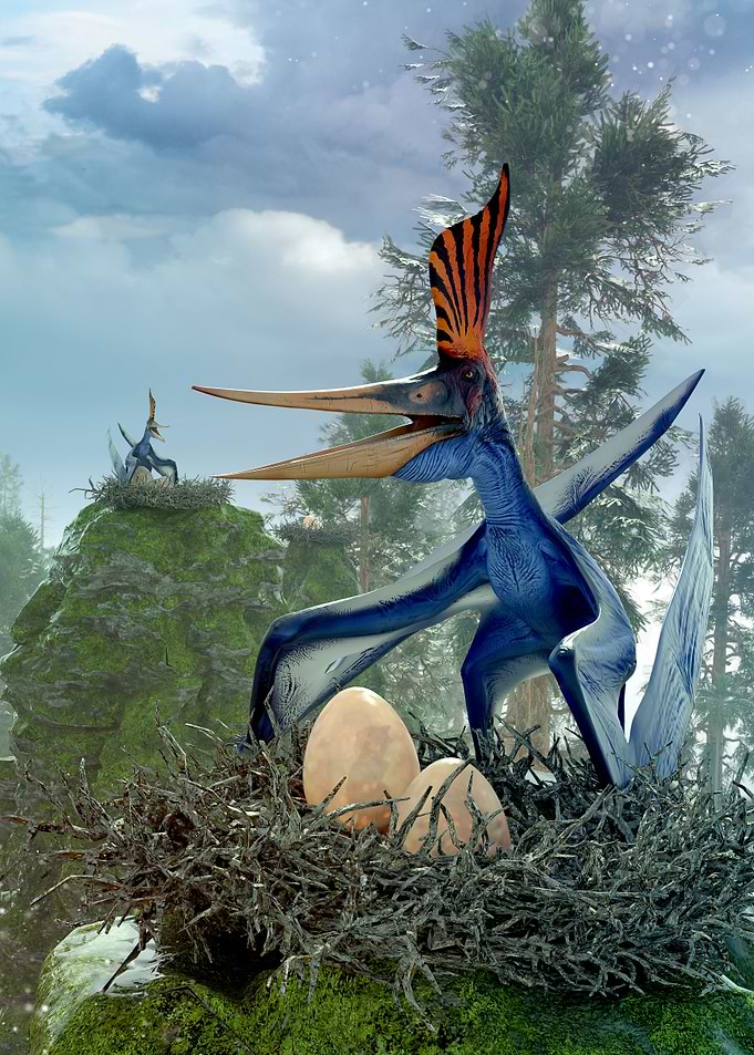 Pterodactyl dinosaur