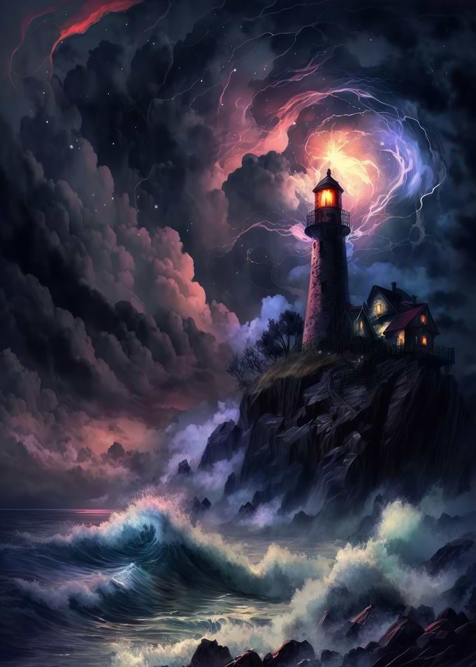 A Lighthouse in a Storm v4