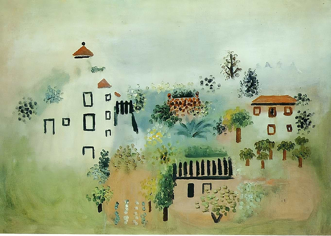 landscape 1928 by Picasso