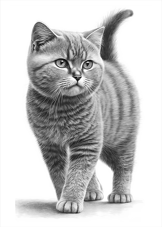 British Shorthair Pencil