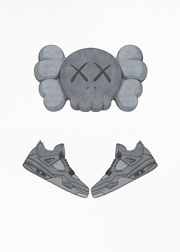 Kaws x Hypebeast x J4