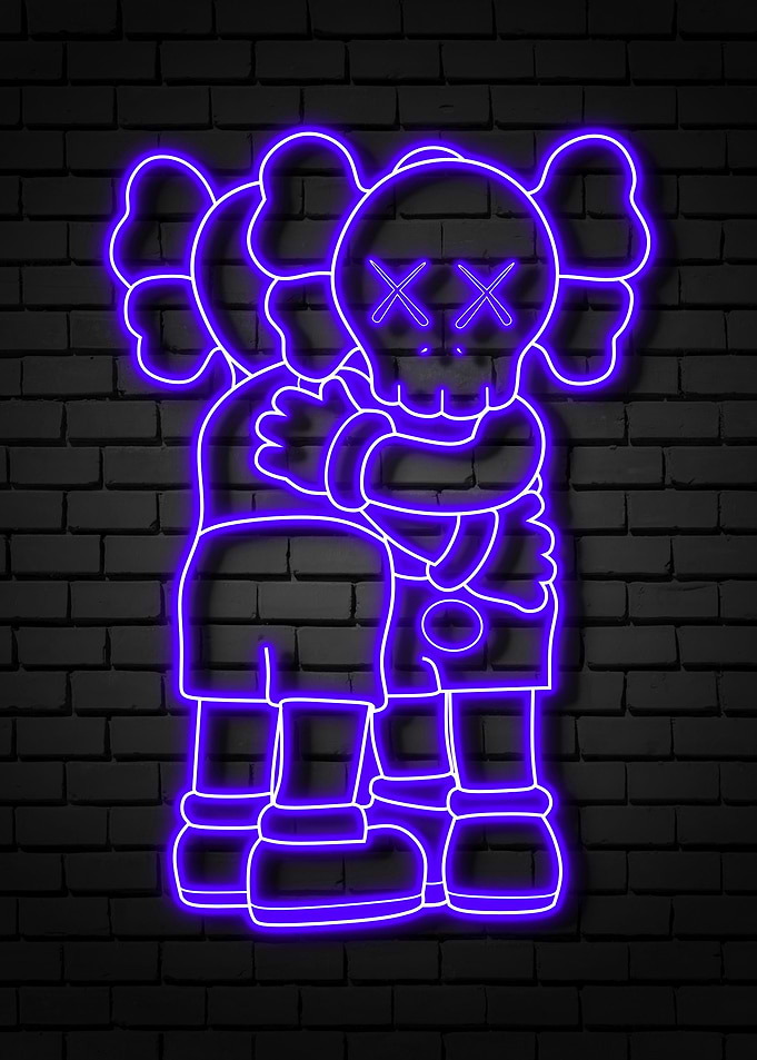 Neon Kaws