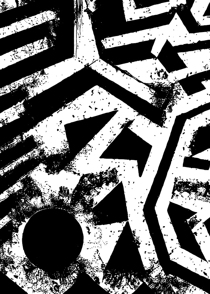 Black and White Abstract