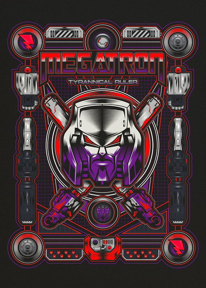 Megatron Iconic Badge