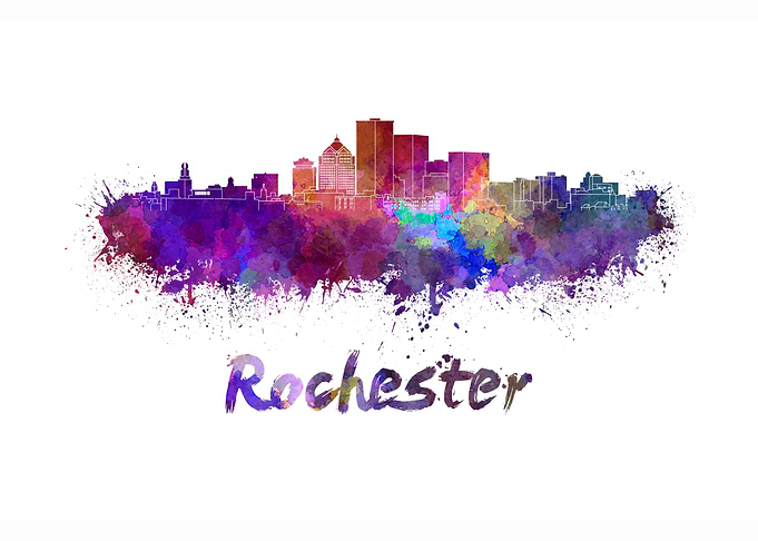 Rochester ny skyline