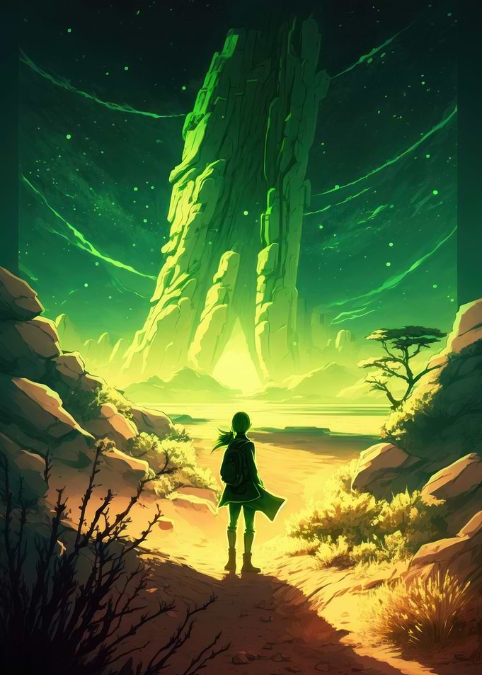 Cosmic Anime Desert