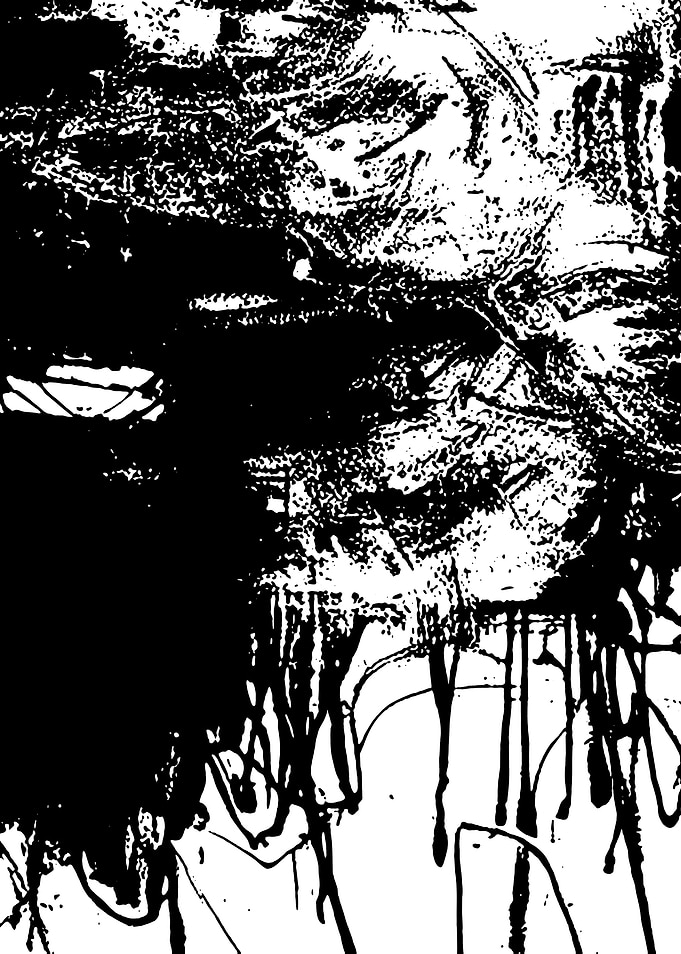 Black and White Abstract
