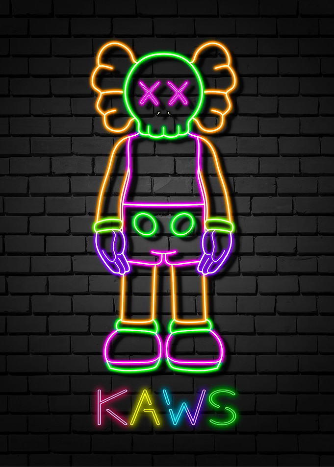 Neon Kaws