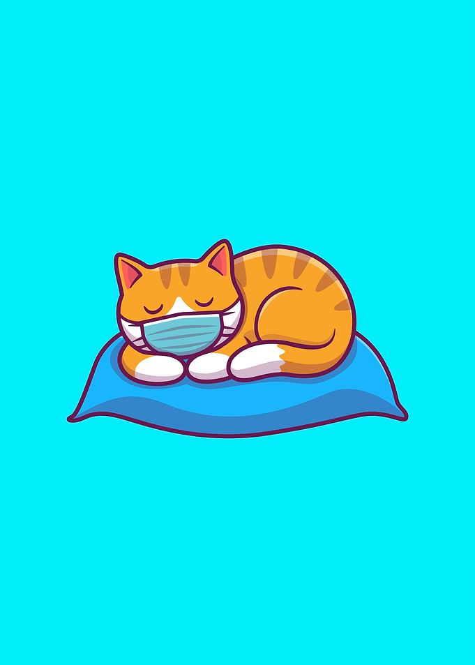 Cute Cat Sleeping