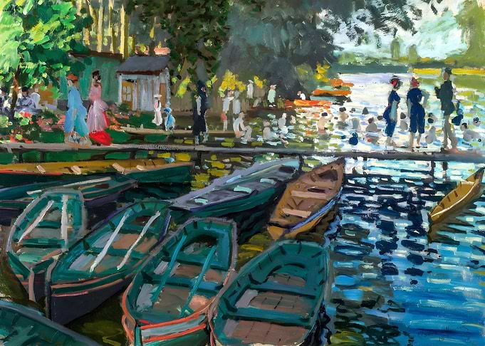 Bathers at La Grenouillere